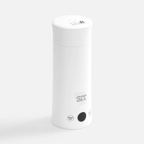 Смарт-бутылка с подогревом жидкости Hotspot, белая 6