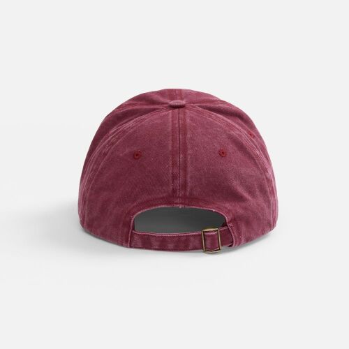 Бейсболка Berwi, бордовая 4