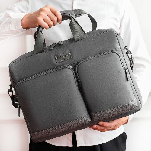 Cумка для ноутбука L255, темно-серая 5