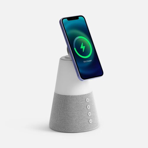 Bluetooth-колонка с беспроводной зарядкой и подсветкой Cone Sona 1 Bluetooth-колонка с беспроводной зарядкой и подсветкой Cone Sona 1
