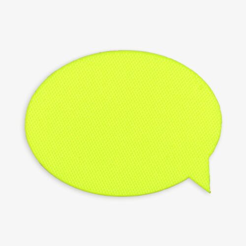 Наклейка тканевая Lunga Bubble, M, желтый неон 1 Наклейка тканевая Lunga Bubble, M, желтый неон 1