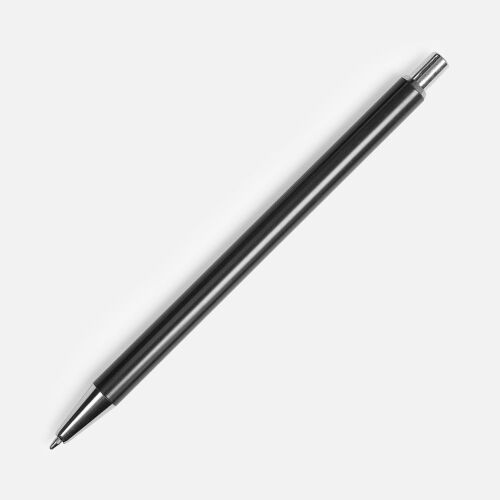 Ручка шариковая Slim Beam, черная 1 Ручка шариковая Slim Beam, черная 1