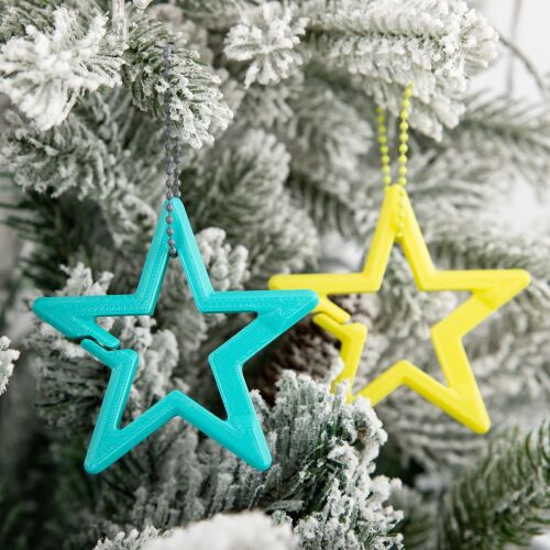 Брелок Impreso, 3D-печать на заказ, звезда 5