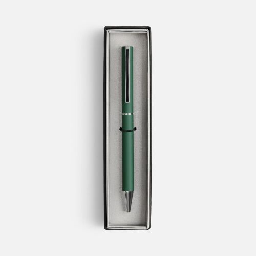 Ручка шариковая Blade Soft Touch в футляре, зеленая 2 Ручка шариковая Blade Soft Touch в футляре, зеленая 2