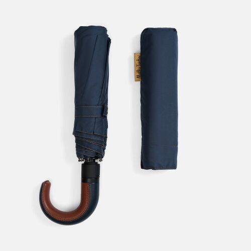 Складной зонт Palermo, темно-синий 1