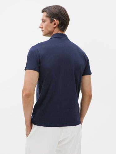 Рубашка поло мужская Prescott men 170 кобальт (темно-синяя), раз 6