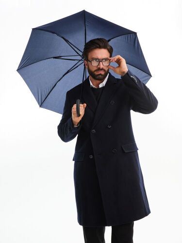 Зонт-трость Wind, темно-синий 7