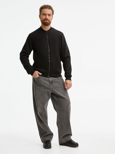 Бомбер унисекс Estado, черный, размер M 7