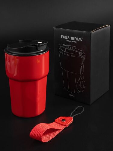 Термостакан Freshbrew, красный 5 Термостакан Freshbrew, красный 5