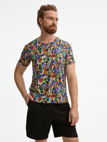 Футболка унисекс Senti с полной запечаткой на заказ, размер XL 4