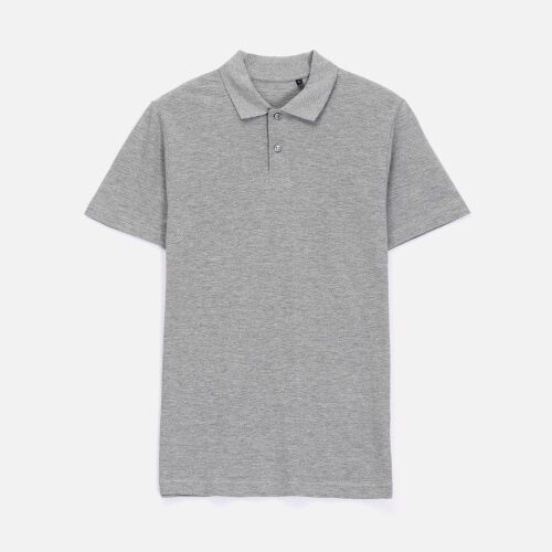 Рубашка поло унисекс Pulse, серый меланж, размер M