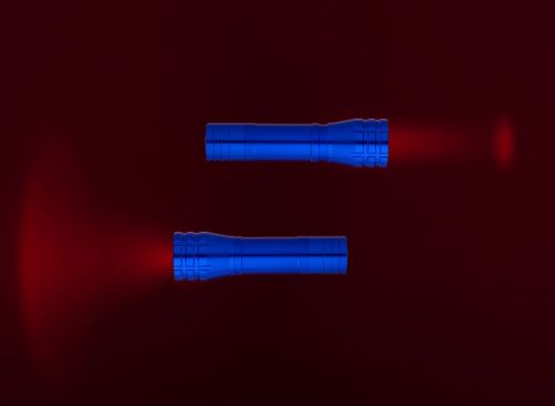 Фонарик с фокусировкой луча Beaming, синий 4