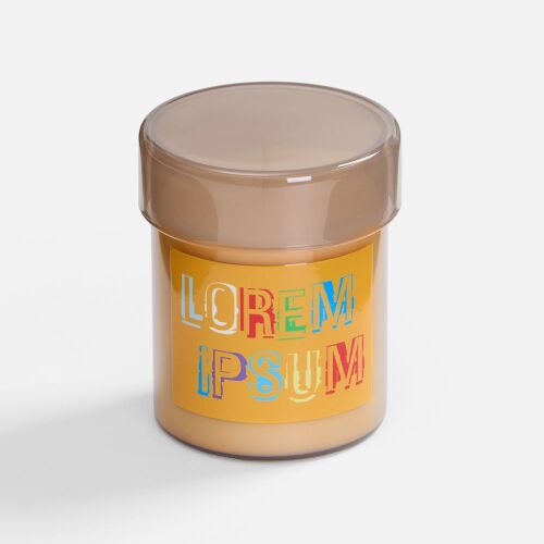 Ароматическая свеча Flikka, сосна и кипарис, бежевая 7