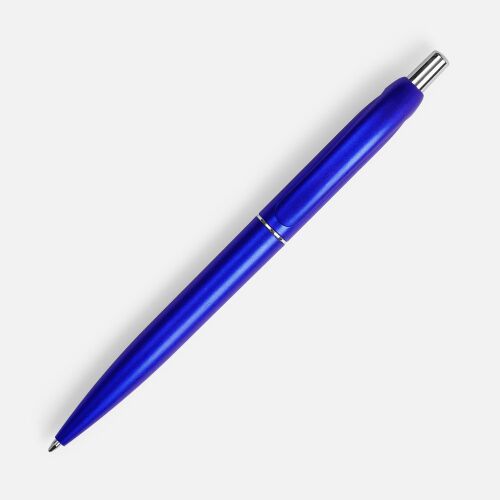 Ручка шариковая Bright Spark, синий металлик 2