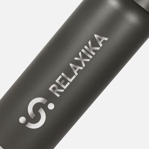 Термос Relaxika 1000 со стикерпаком, хаки 4