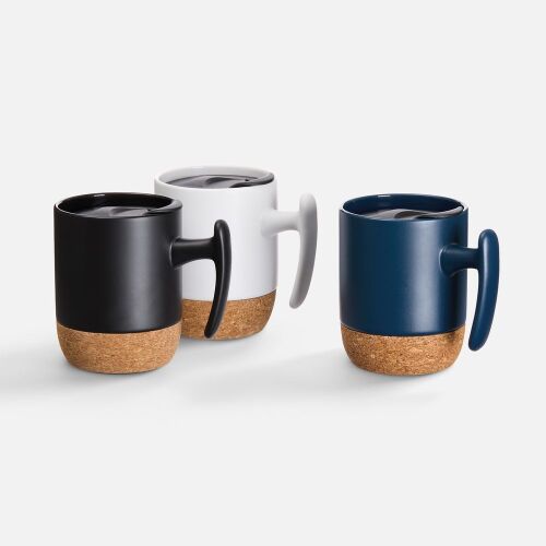 Кружка Corky Grip, белая 4