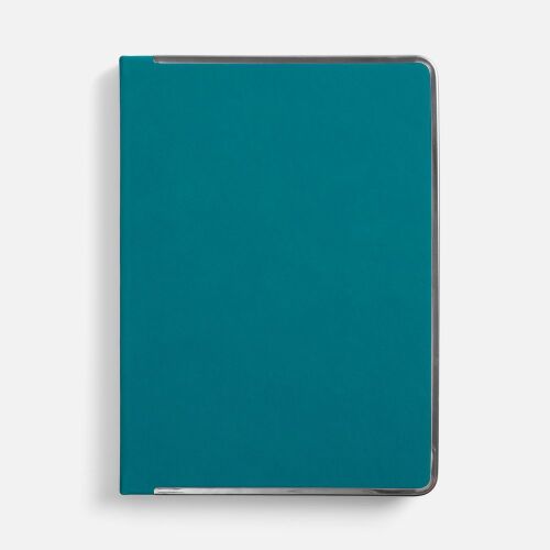 Ежедневник Metal Frame на заказ, датированный, бирюзовый 3