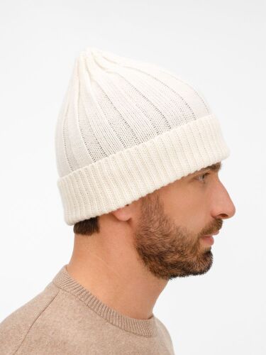 Шапка Bellish, белая (ванильная) 3
