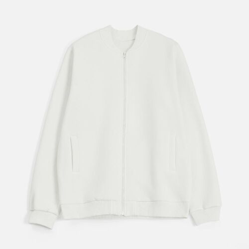 Бомбер унисекс Estado, молочно-белый, размер M 2