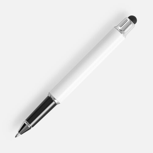 Роллер Scribo со стилусом, матовый белый 1
