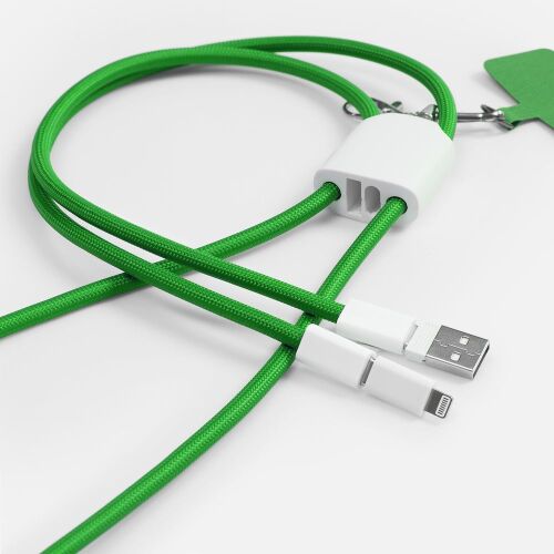 Кабель-ланьярд energyFlex Pro, зеленый 5