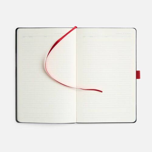 Ежедневник Lungo, недатированный, красный 7