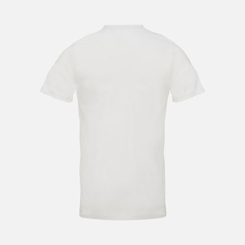 Футболка унисекс Regent с V-образным вырезом, молочно-белая, раз 2