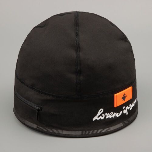 Лейбл из ПВХ Dzeta, XS, оранжевый неон 2