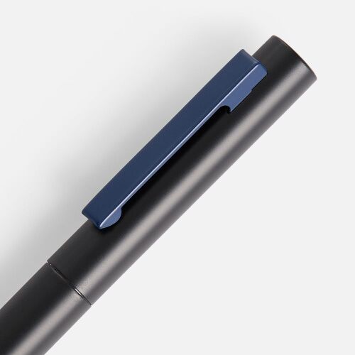 Ручка шариковая Inkolor, черная с темно-синим 3