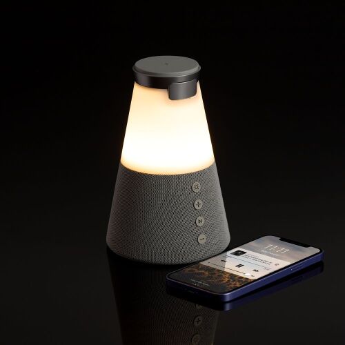 Bluetooth-колонка с беспроводной зарядкой и подсветкой Cone Sona 6 Bluetooth-колонка с беспроводной зарядкой и подсветкой Cone Sona 6