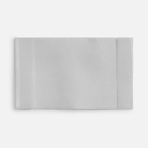 Лейбл тканевый Epsilon, M, светло-серый 2