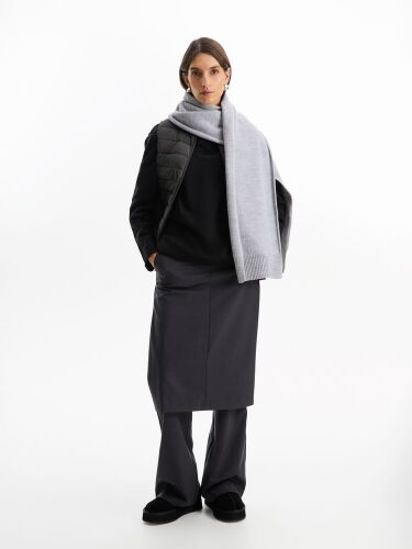 Шарф Cordelia, светло-серый 5