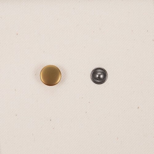 Кнопка Clavis, M, золотистая 4
