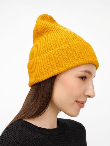 Шапка Nobilis Mono, желтая (медовая) 5