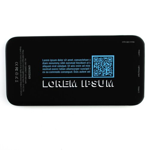 Внешний аккумулятор Uniscend All Day Compact 10000 мАч, черный 7