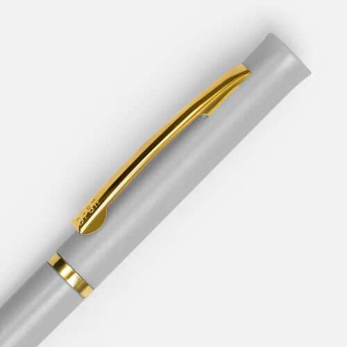 Ручка шариковая Euro Gold, серая 3 Ручка шариковая Euro Gold, серая 3