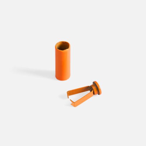 Наконечник для шнурка Nozzle, ver.2, оранжевый неон 3 Наконечник для шнурка Nozzle, ver.2, оранжевый неон 3
