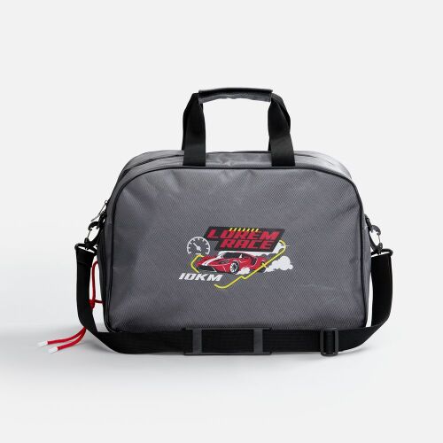 Спортивная сумка Atlantes, синяя с черным 7