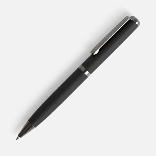 Ручка шариковая Inkish Gunmetal в футляре, черная 1