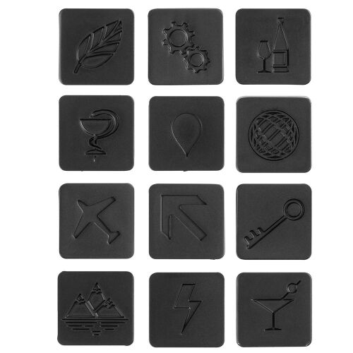 Шильдик на резинку Band, молния 3