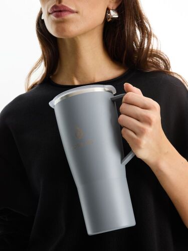 Термостакан Kasumigaoka, серый 7