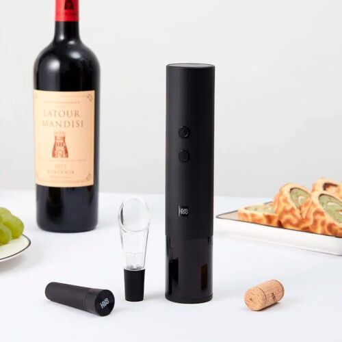 Винный набор HuoHou Electric Wine Bottle Opener 4 in 1, черный 3