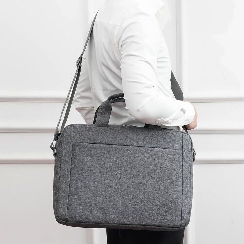 Сумка для ноутбука L225, темно-серая 6