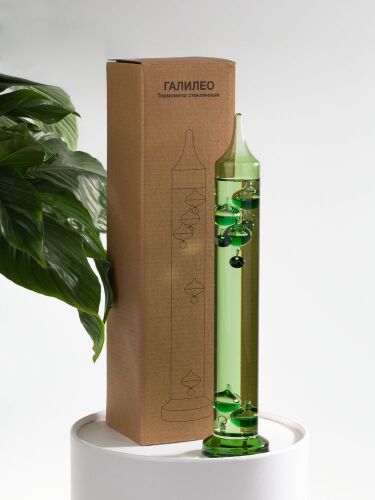 Термометр стеклянный «Галилео», зеленый 6