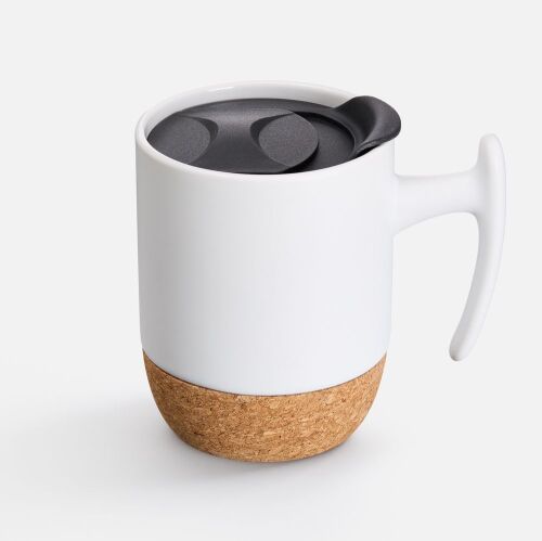 Кружка Corky Grip, белая 1