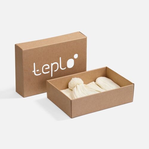 Набор Knit Beat, белый (молочный) 1