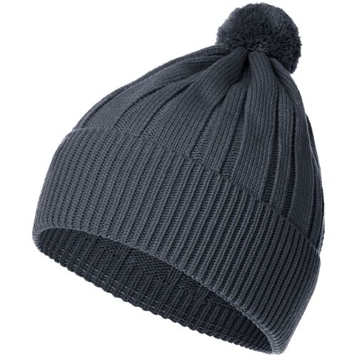 Шапка Knit Beat, серая (графит) 1 Шапка Knit Beat, серая (графит) 1