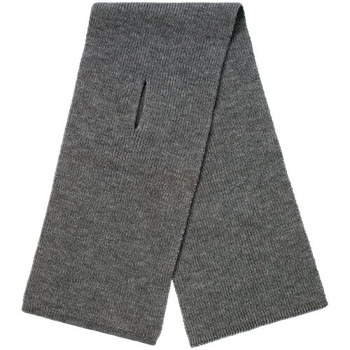 Шарф Bernard, серый меланж 2