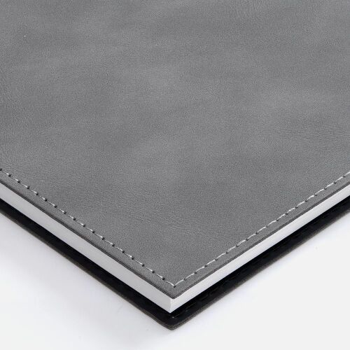 Ежедневник Notera Maxi, недатированный, серый 5