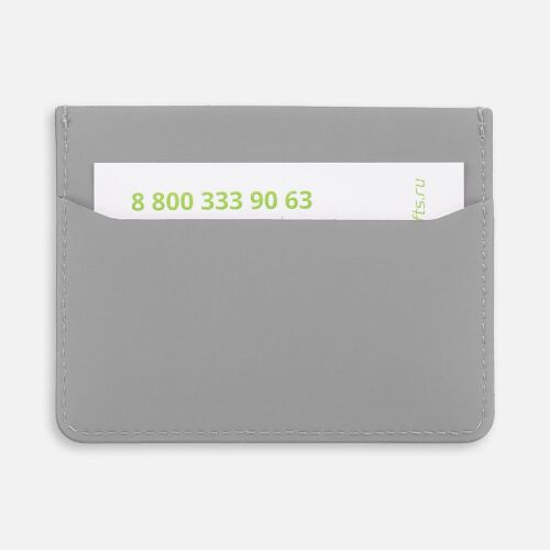Чехол для карт Alaska, серый 4